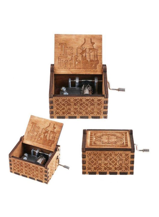 NIBEMINENT Hand Crank Rainbow Music Box - Image 1