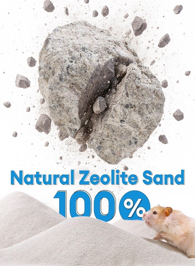 BUCATSTATE Hamster Sand 6.6LB, Highly Absorbent & Odor Control Potty Litter, Sand for Hamster Bath, Chinchillas, Gerbils, Mice, Degus and Other Small Pets (ZeoliteSand) - Image 4