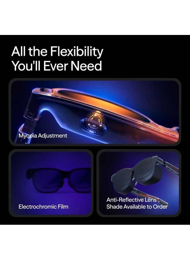 VITURE Luma Pro XR Glasses — 152” 1200p 120Hz Ultra Sharp Display, 52° FOV, Electrochromic Film, Harman Audio, AR Glasses for iPhone 17/16/15, Android, Mac, PC, Steam Deck, Switch 2-Regular - Image 4