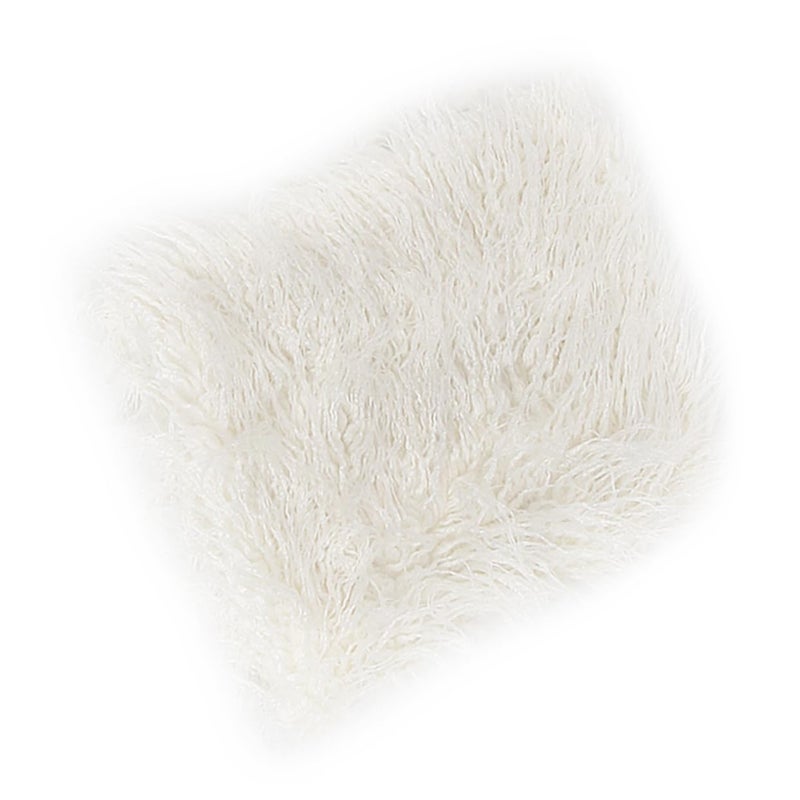 Soft White Photography Blanket 60x70cm Newborn Photo Props Cozy Background Mat - Image 2