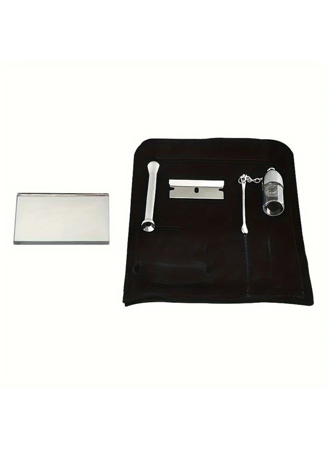 Black Medicine Cutter And Pill Grinder Portable Tablet Crusher With Blade Compact Medication Splitter Device For Travel And Hospital Use Durable Case For Capsule Crushing - Image 2