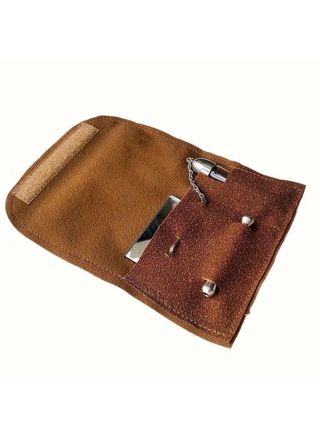Black Medicine Cutter And Pill Grinder Portable Tablet Crusher With Blade Compact Medication Splitter Device For Travel And Hospital Use Durable Case For Capsule Crushing - Image 1