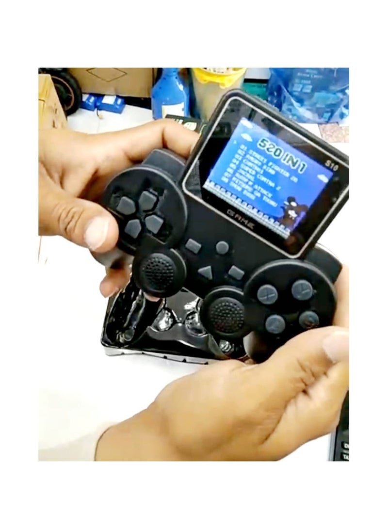 Controller Gamepad Digital Game Player 520 Classic Games Video Console Built-in Rechargeable Battery - Image 4