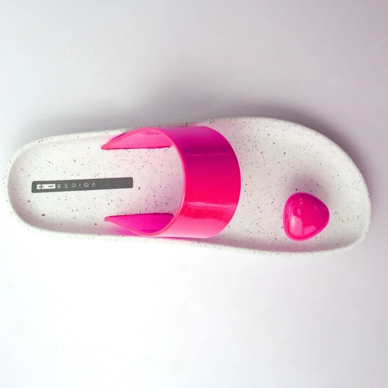 فويسيز Voices Women'S Flip Flops, Smooth Stone - 004.00006, Color - Pink