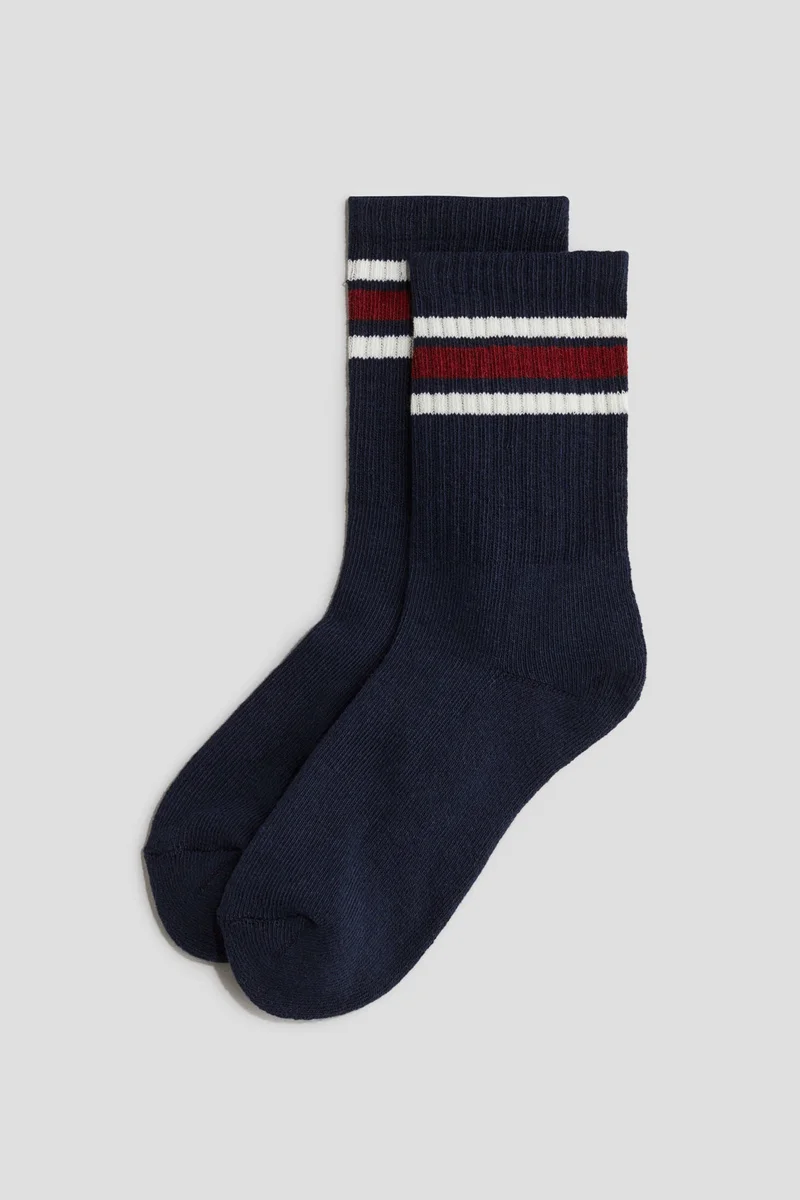 H&M 5-pack ribbed socks