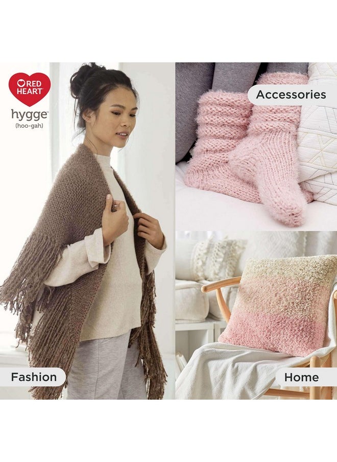 RED HEART - Hygge Cloud Yarn 3 Pack Of 227G/8Oz Acrylic Nylon Blend 5 Bulky 212 Yards Knitting/Crochet - Image 1