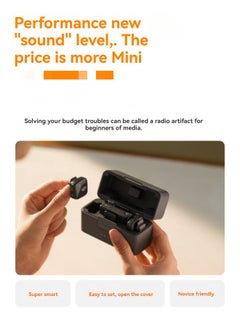 dji MIC Mini Wireless Microphone Kit - Pitch & Receiver (2TX+1RX)  - Image 3