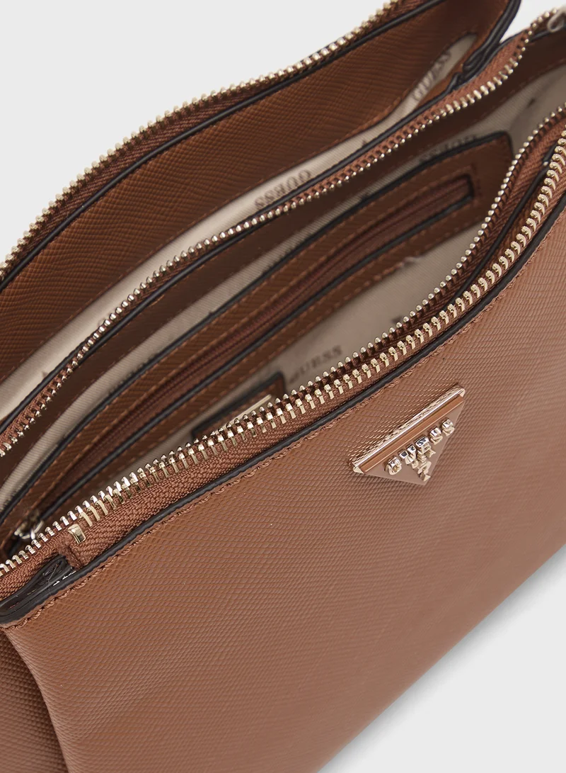GUESS Noelle II Tri Compartment Crossbody