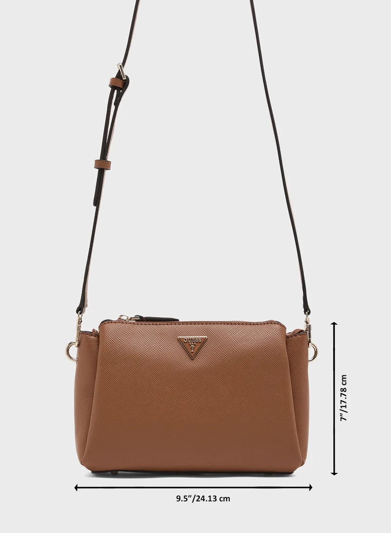 GUESS Noelle II Tri Compartment Crossbody