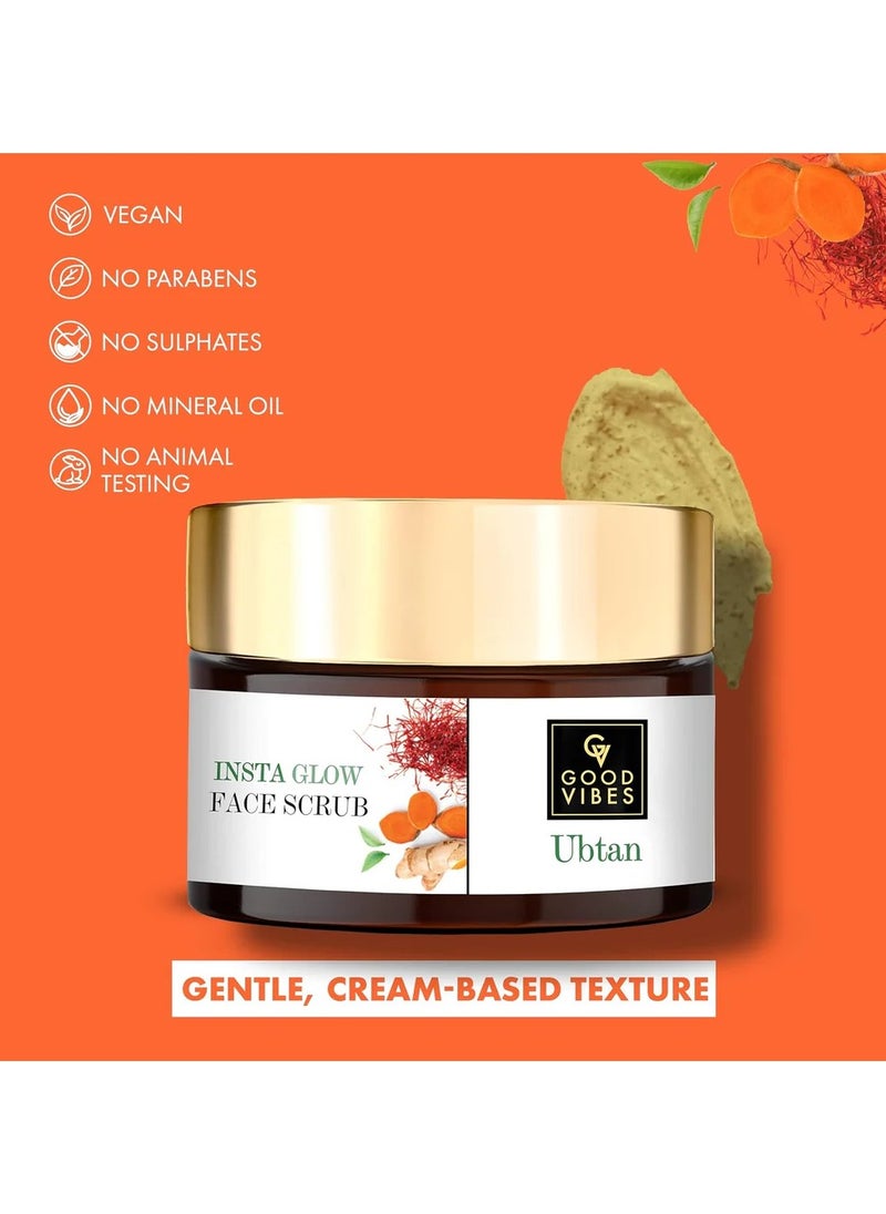 Good Vibes Ubtan Insta Glow Face Scrub 50gm
