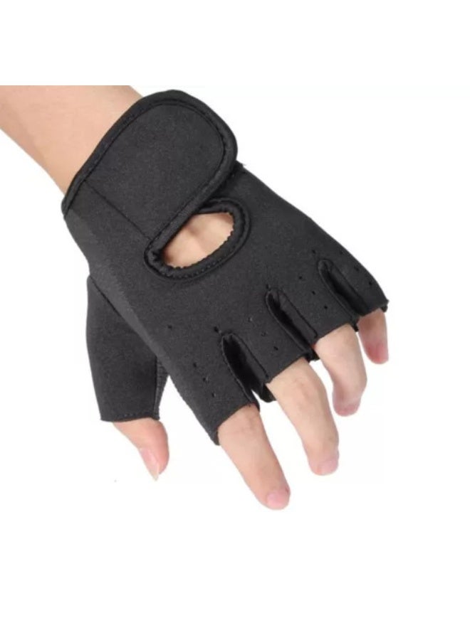 Half-Finger Sports Gloves for Gym, Weightlifting & Cycling – Ideal for Fitness and Training - Image 2