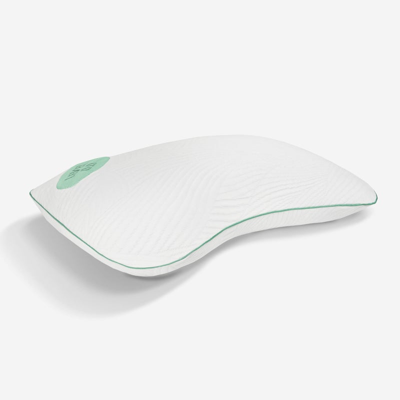 Bedgear Level Cuddle Performance Pillow Firm Bed Pillow for Side Sleepers Moisture Wicking Removable Cover Size 00