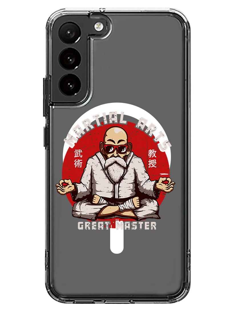 Theodor - Magnetic Case for Samsung Galaxy S23 6.1-inch Compatible with MagSafe Wireless Charging, Shockproof Phone Bumper Cover Martial arts copy - Image 1