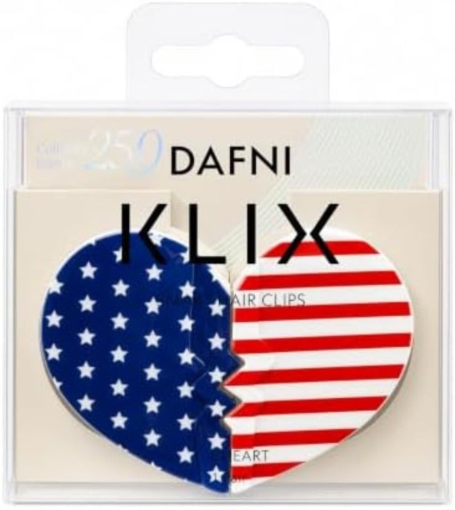 دافني مشابك شعر مغناطيسية DAFNI KLIX – التصميم الأيقوني الأصلي، تثبيت قوي، راحة مسطحة (بني، زوج واحد) - Image 3