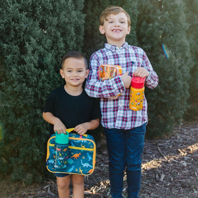 Wildkin Kids Insulated Lunch Box – Durable and Reusable for School & Travel - Jurassic Dinosaurs - Image 2
