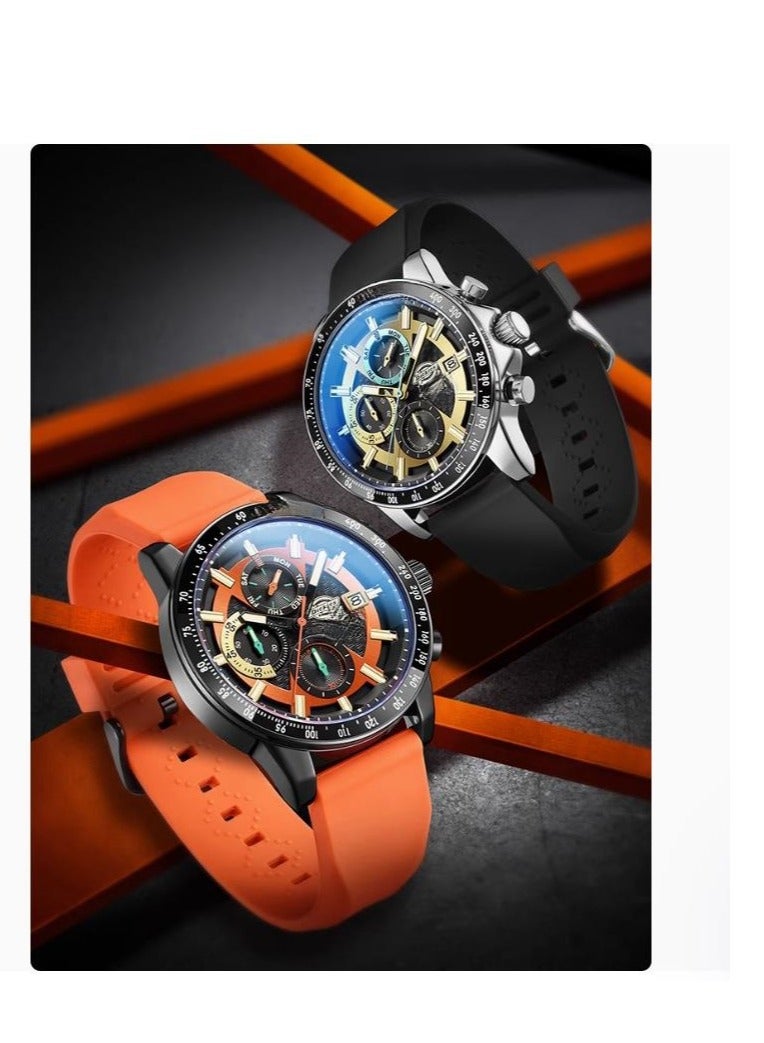 Dickies ساعة متعددة الوظائف مضيئة ليلية مقاومة للماء للطلاب - Image 3