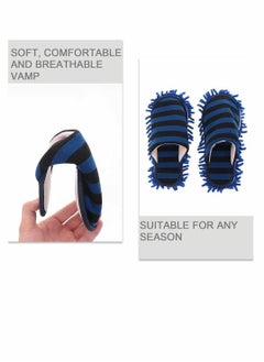 Y&D Floor Cleaning Shoes Mop Slippers Shoes, Multifunction Unisex Washable for Home Kitchen Bathroom Dust Tool Free Size  - Image 5