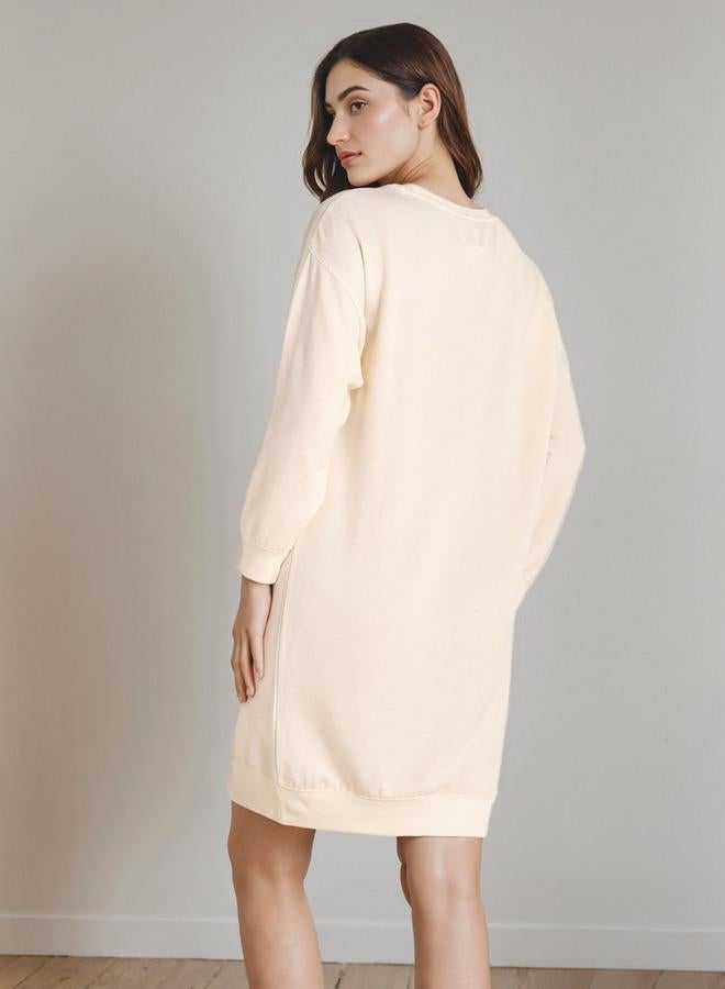 سبلاش فيڤ قميص نوم بطبعة حورية البحر والدب بأكمام طويلة - Image 3