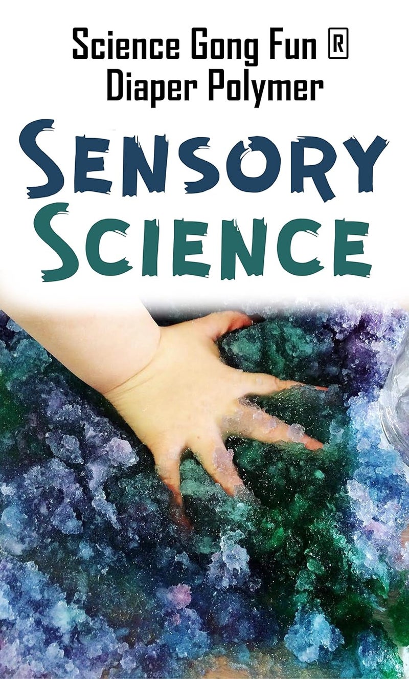 Science Gone Fun منتجات تعليمية علمية بوليمر حفاضات فائقة الامتصاص 1 رطل صوديوم بولي أكريلات رطل واحد من البوليمر الفائق الامتصاص - Image 5