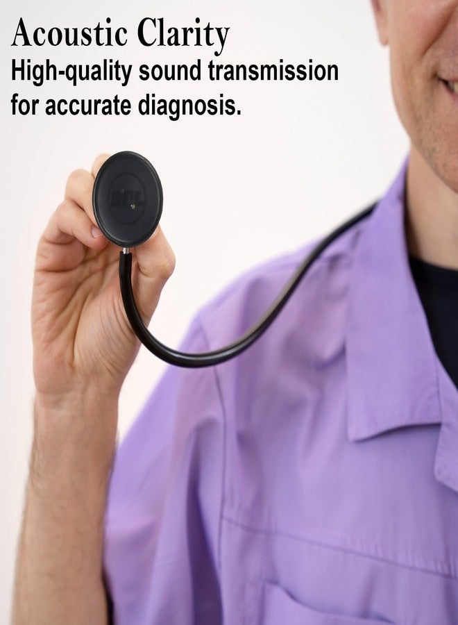BPL Medical Technologies ST-01 DIA Cast Adult Chest Piece Stethoscope|High Acoustic Level, Versatile Chestpiece for Adult & Pediatric Use|Medical Instrument for Auscultation- Black - Image 5