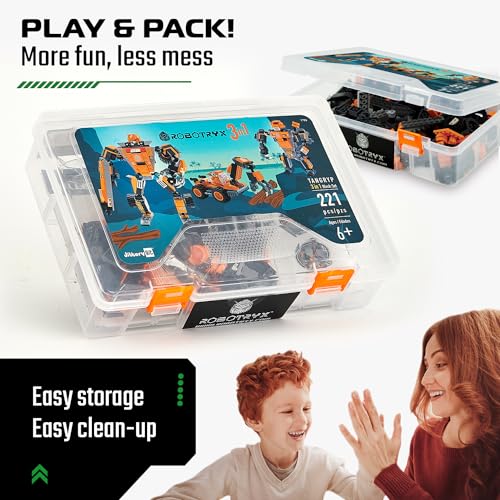 JITTERYGIT Mech Robot Soldier Glow in The Dark Bricks Toy STEM Gift Set, Juguetes para Niños De Christmas Birthday Regalos, Cool Military Holiday Present for Boys, Girls, Teen 6 7 8 9 10 Year Old - Image 5