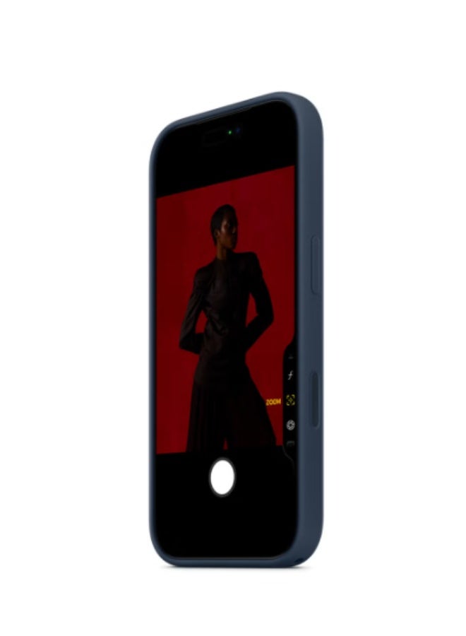 Silicone Case Cover iPhone 17 Pro Max  Midnight Blue - Image 4