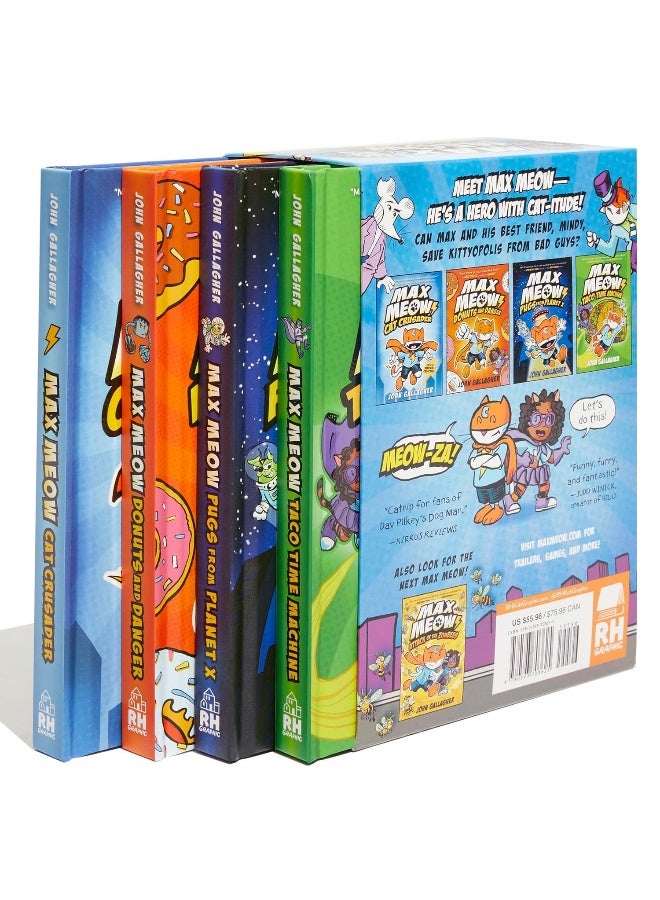 Max Meow Boxed Set: Welcome to Kittyopolis (Books: (A Graphic Novel Boxed Set) - Image 5