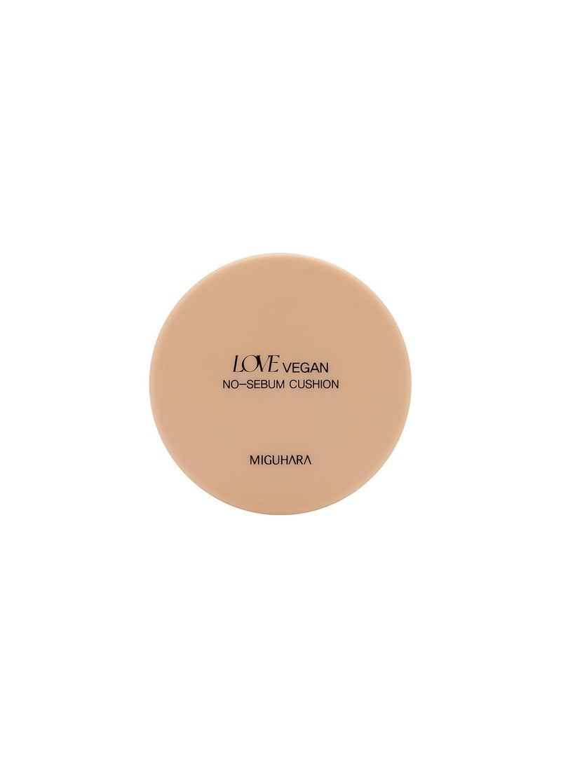 MIGUHARA LOVE Vegan NoSebum Cushion  KBeauty No Sebum Cushion 15g052 oz 