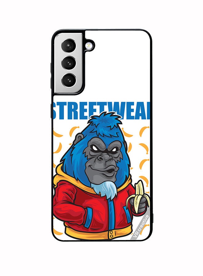 VR CREATIVE Protective Case Cover For Samsung Galaxy S22 5G Gorilla Streetwear Design Multicolour - Image 1