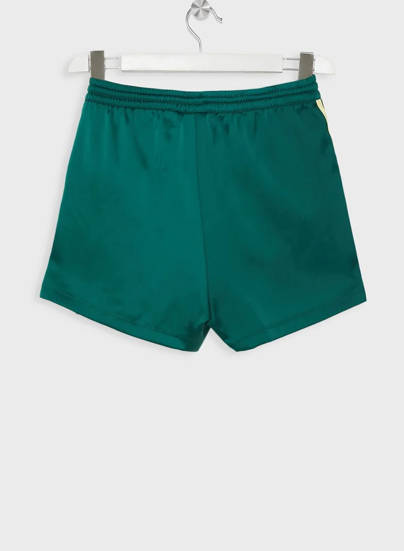 adidas Originals 3 Stripes Satin Shorts