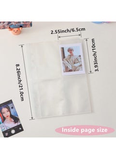 Veicevol 288 Pockets Photo Album For Fujifilm Instax Mini Liplay 11 90 70 50S 26 25 9 8+ 8 7S Instant Camera Front Window For Instax Photo Album For Polaroid Snap Pic300 Z2300 Mint Zip Instant Camera (Black)  - Image 5