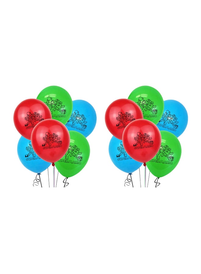 Loquat 12-Piece Super Mario Balloons