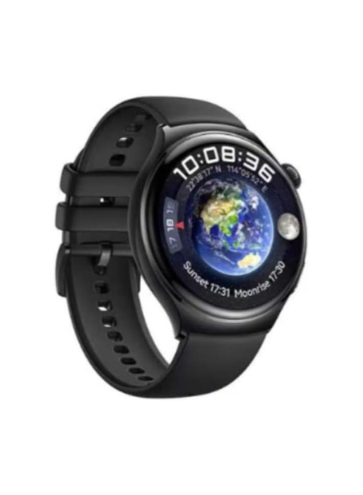 Haino Teko RW-32 Watch 4 Pro SpaceX CURVED Glass Smartwatch with 3 pair straps-Black - Image 4