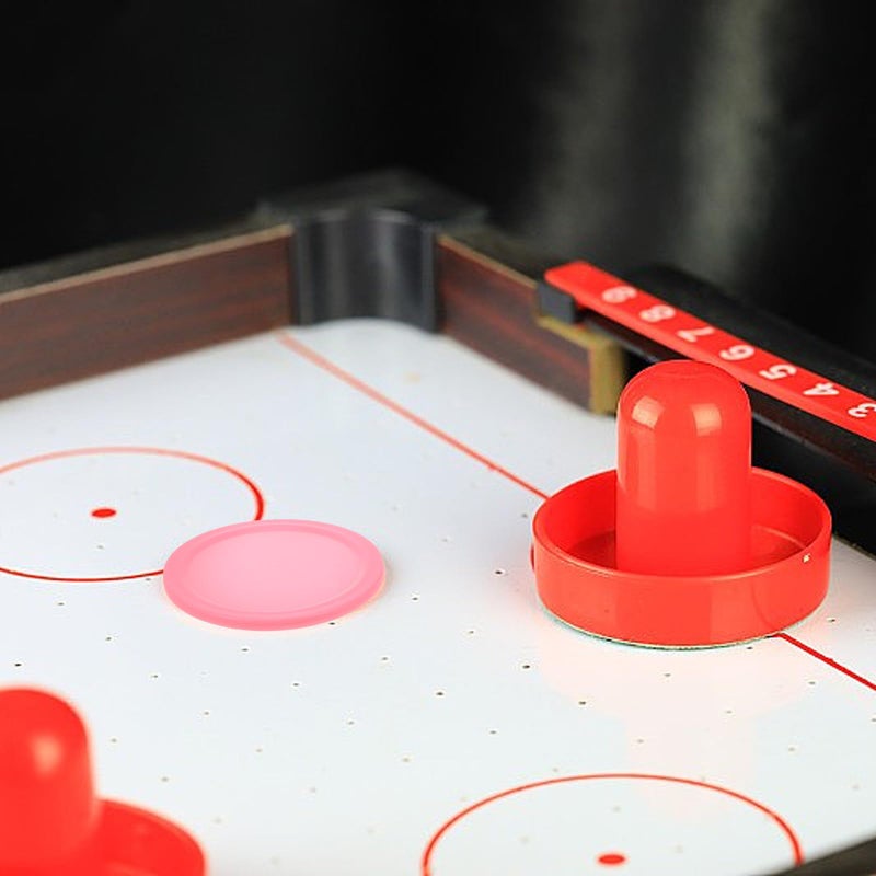 5pcs 64mm Rose Red Plastic Air Hockey Pucks Replacement for Home Game Room - Image 4