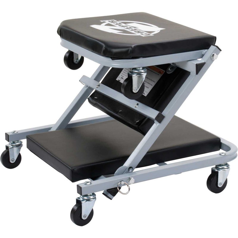 Pro Lift Pro-Lift C-2036D Grey 36" Z-Creeper Seat , Black - Image 1