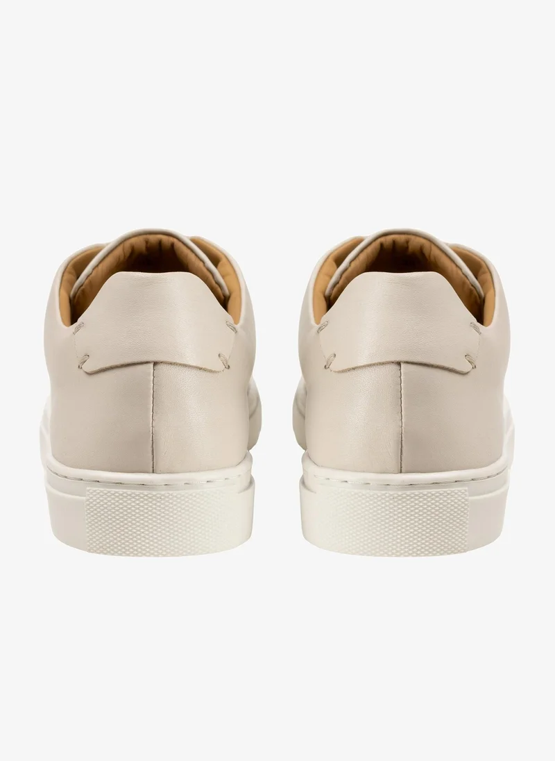 Christian Lacroix Christian Lacroix Women's Leather Minimalist Sneakers - Off White