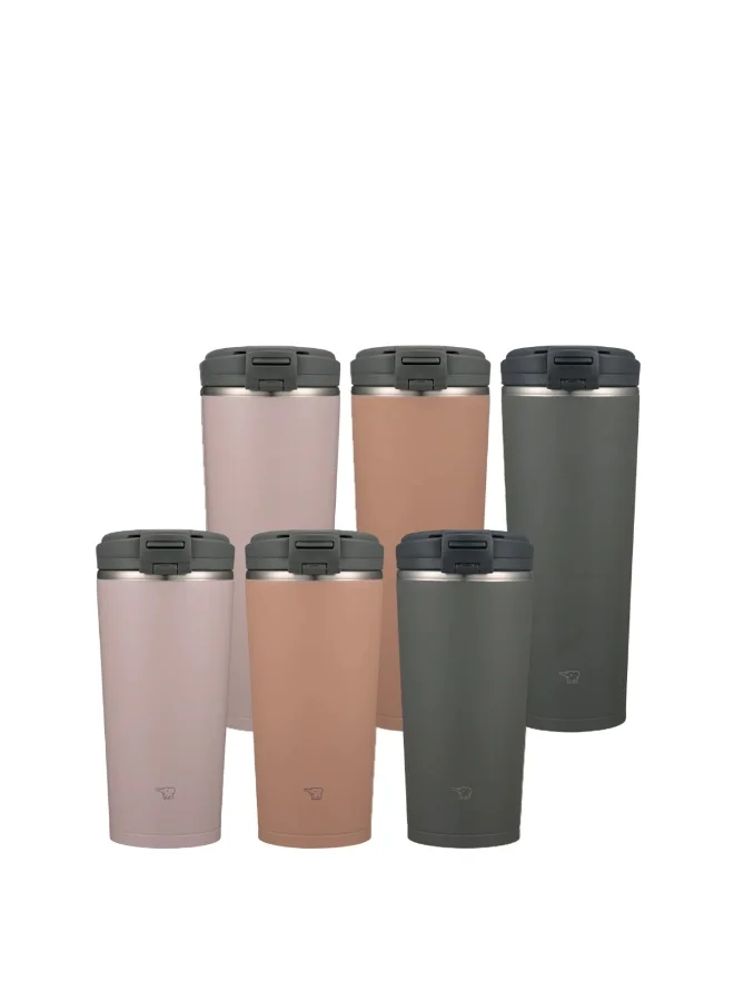 Zojirushi Zojirushi Stainless Steel Vacuum Insulated Carry Tumbler  0.40L,Cinnamon Beige