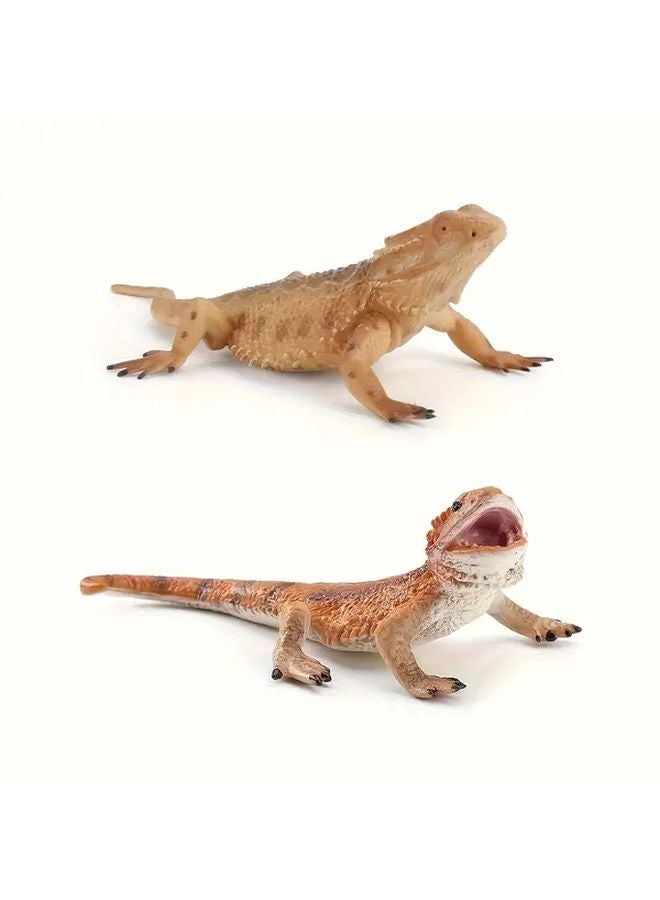 Realistic 4140 Lizard Model Toy Detailed Lifelike PVC Wildlife Replica Collectors Decor - Image 2