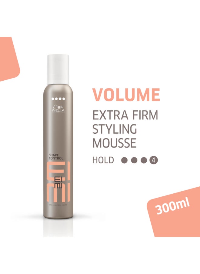 Wella Professionals - Eimi Shape Control Volumizing Hair Mousse 300Ml - Image 1