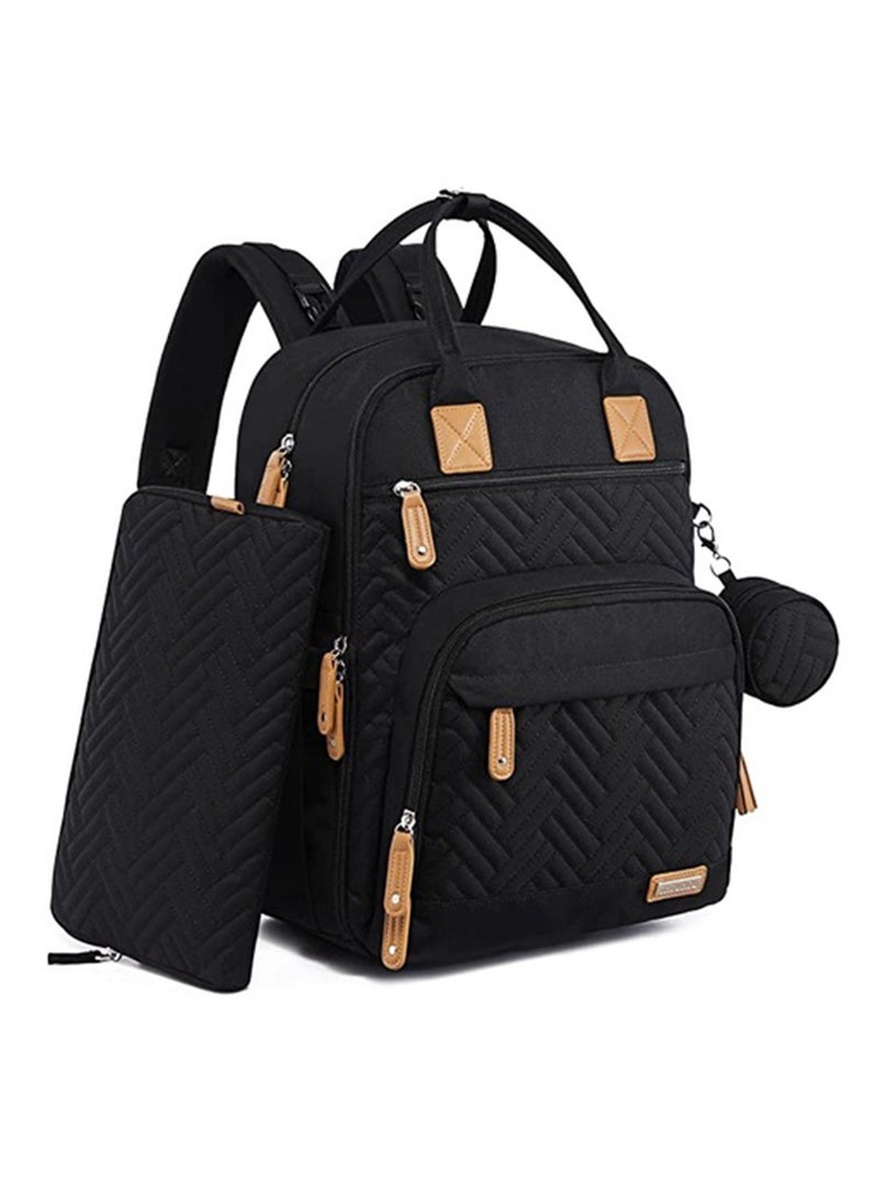 Baby Life Multi-Functional Baby Nappy Changing Bag With External USB Port 