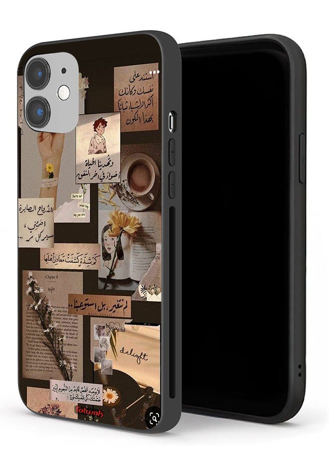 Tolwak - Apple iPhone 12 Protective Case Arabic Quotes Vintage - Image 1