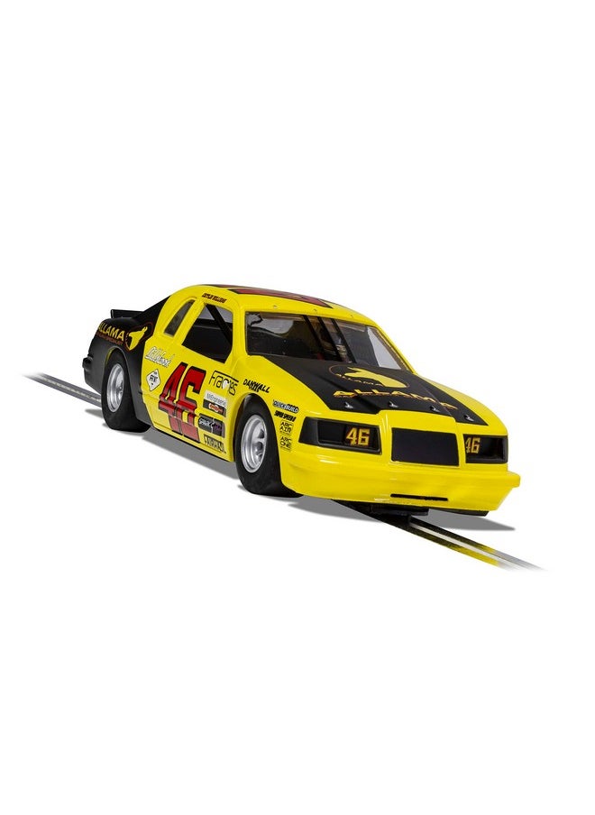 Scalextric - Ford Thunderbird 'Allama' 46 1:32 Slot Race Car C4088 Yellow Black Red White - Image 1