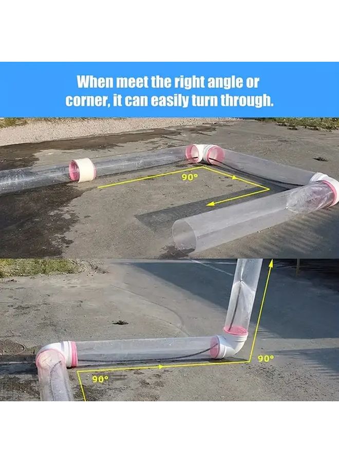 High Pressure Drain Cleaner Nozzle Attachment 1/4 With Spring Head For Sewer Pipe - Image 5