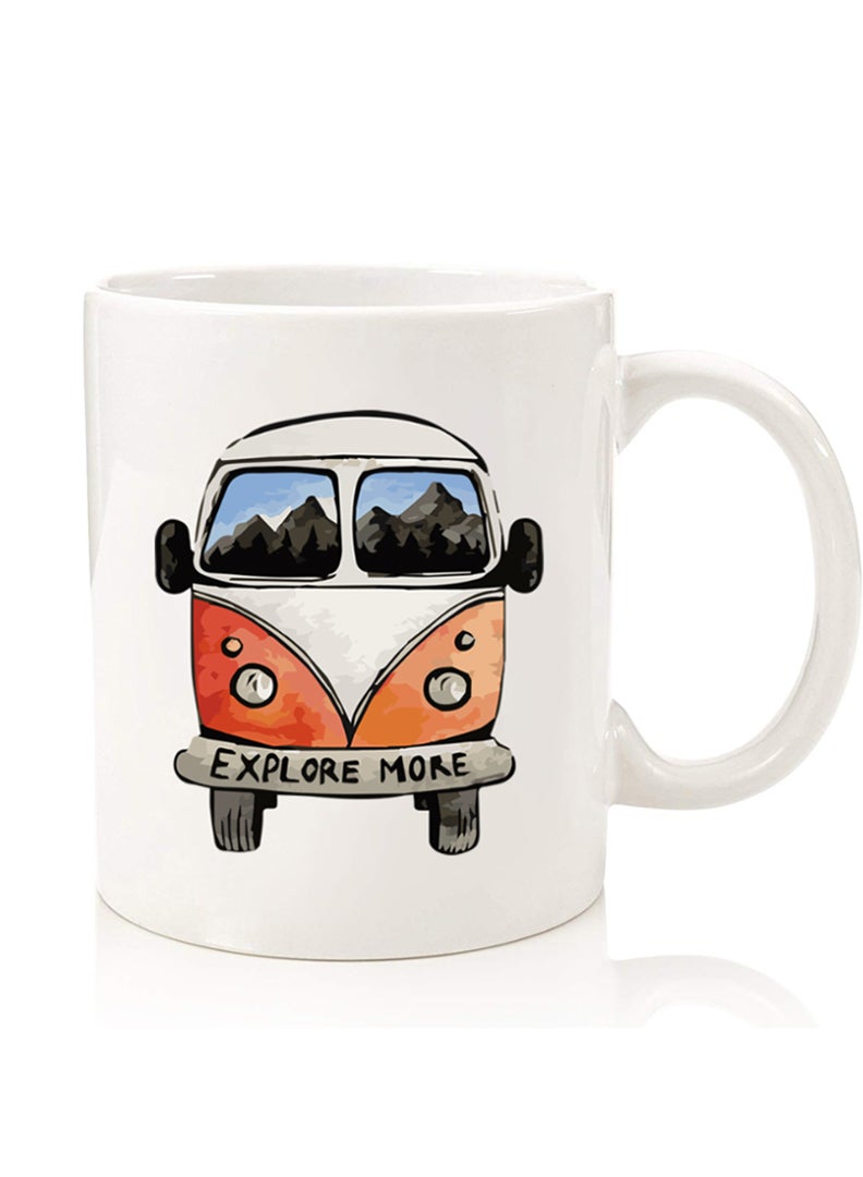 Theodor Premium Quality Two Sided Printed Coffee Mug Tea Cup For Home Office, Kids Men Women Explore more-01 - Image 1