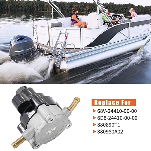 KIPA Gas Fuel Pump For YAMAHA 2000 Four-Stroke Outboards F75 F80 F90 F100 F115 LF115 Hp Engines OEM # 68V-24410-00-00 6D8-24410-00-00 880890T1 880980A02 - Image 2