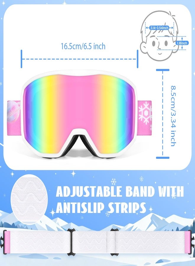 Supertrip Kids Ski Goggles, Anti-Fog Snow Snowboard Goggles for Boys Grils Youth Age 6-14 - Image 2