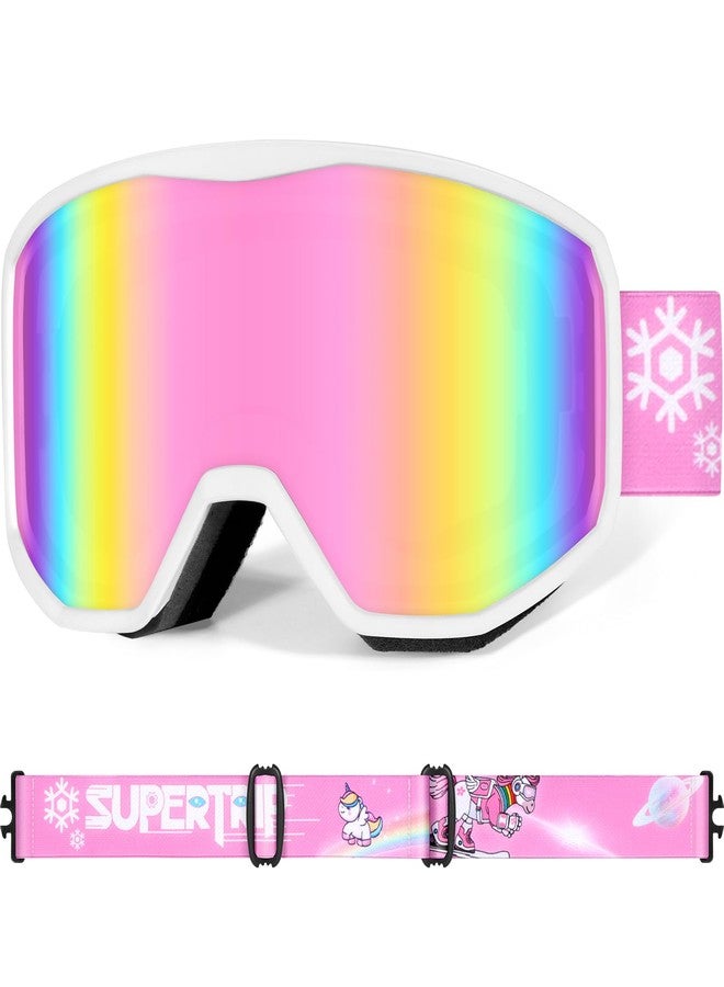 Supertrip Kids Ski Goggles, Anti-Fog Snow Snowboard Goggles for Boys Grils Youth Age 6-14 - Image 1