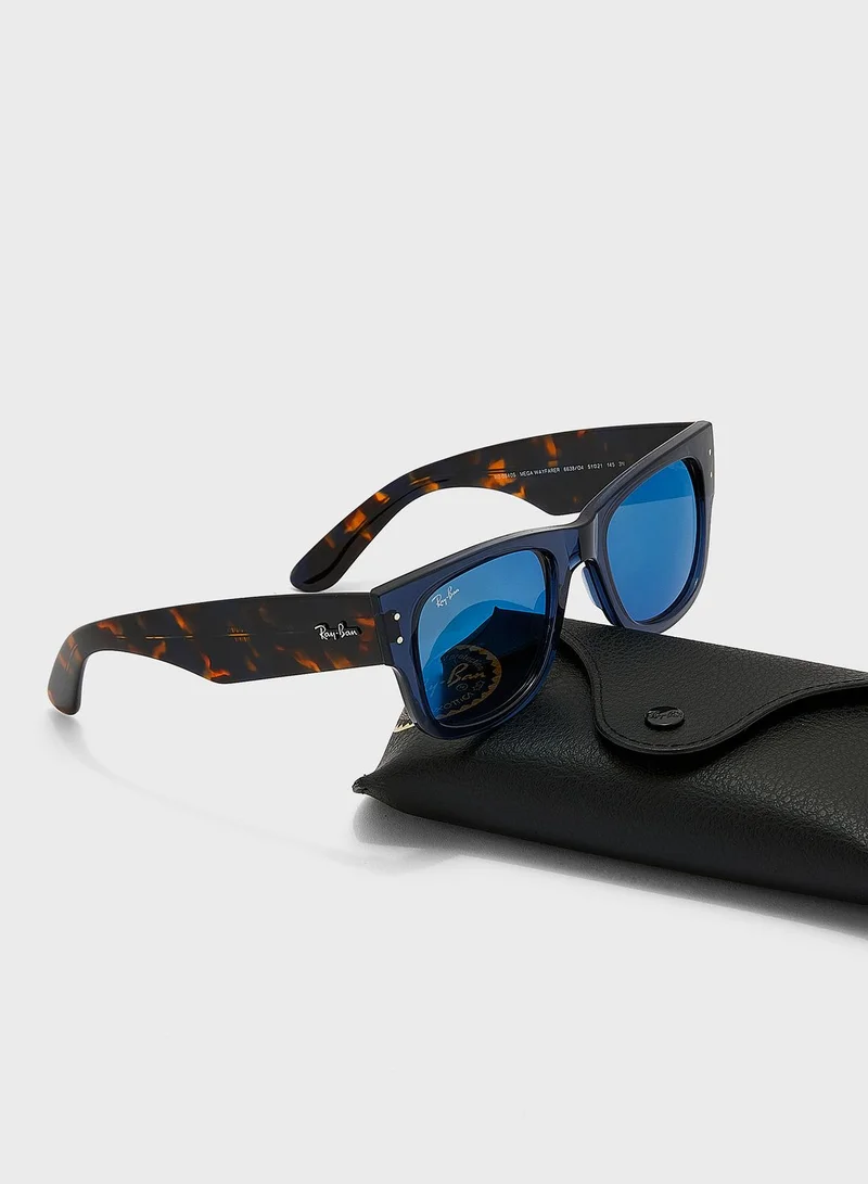 Ray-Ban 0Rb0840S Mega Wayfarer Sunglasses