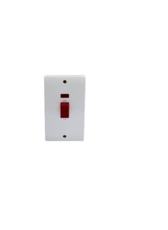 ADMORE Admore 45A DP Switch With Neon (3X6) White 