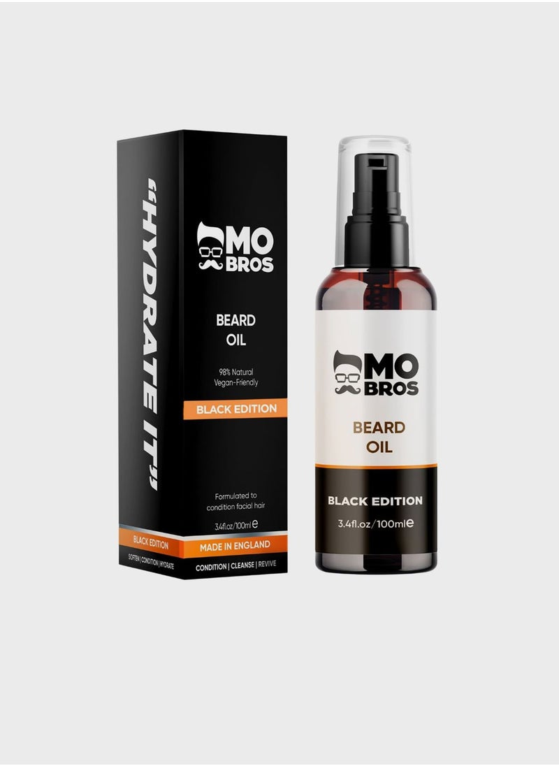 MO BRO'S Beard Oil 100Ml - Black Edition  - Image 1